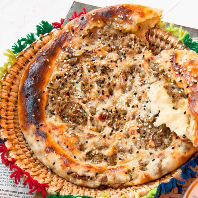 Beef Qeema Naan
